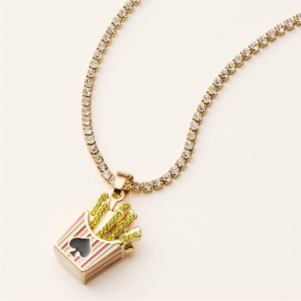 🆕♠️KATE SPADE X TARGET FRENCH FRY NECKLACE